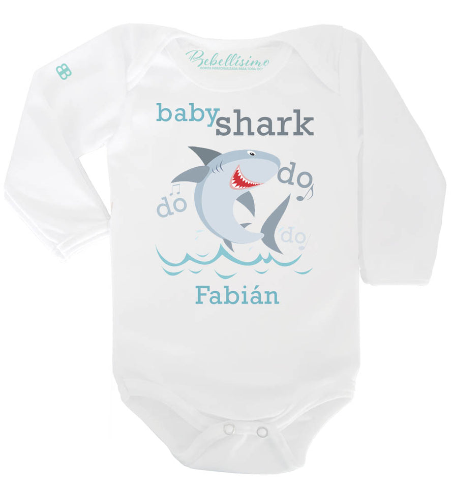 Pañalero Personalizado Variedad Niño Modelo "Baby Shark"