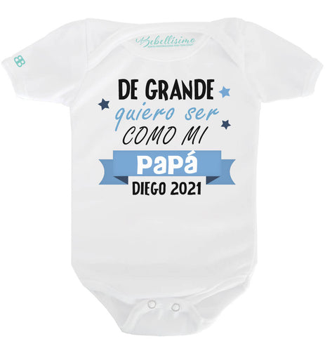 Pañalero Personalizado Día del Padre Modelo 