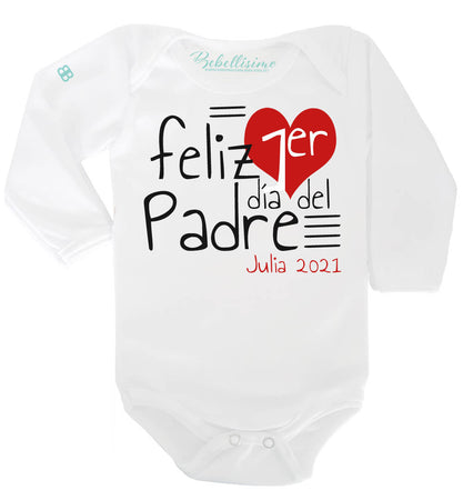 Pañalero Personalizado Día del Padre Modelo "Feliz primer día del padre"