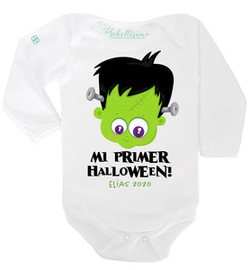 Pañalero Personalizado Halloween Modelo "Little Frankie"