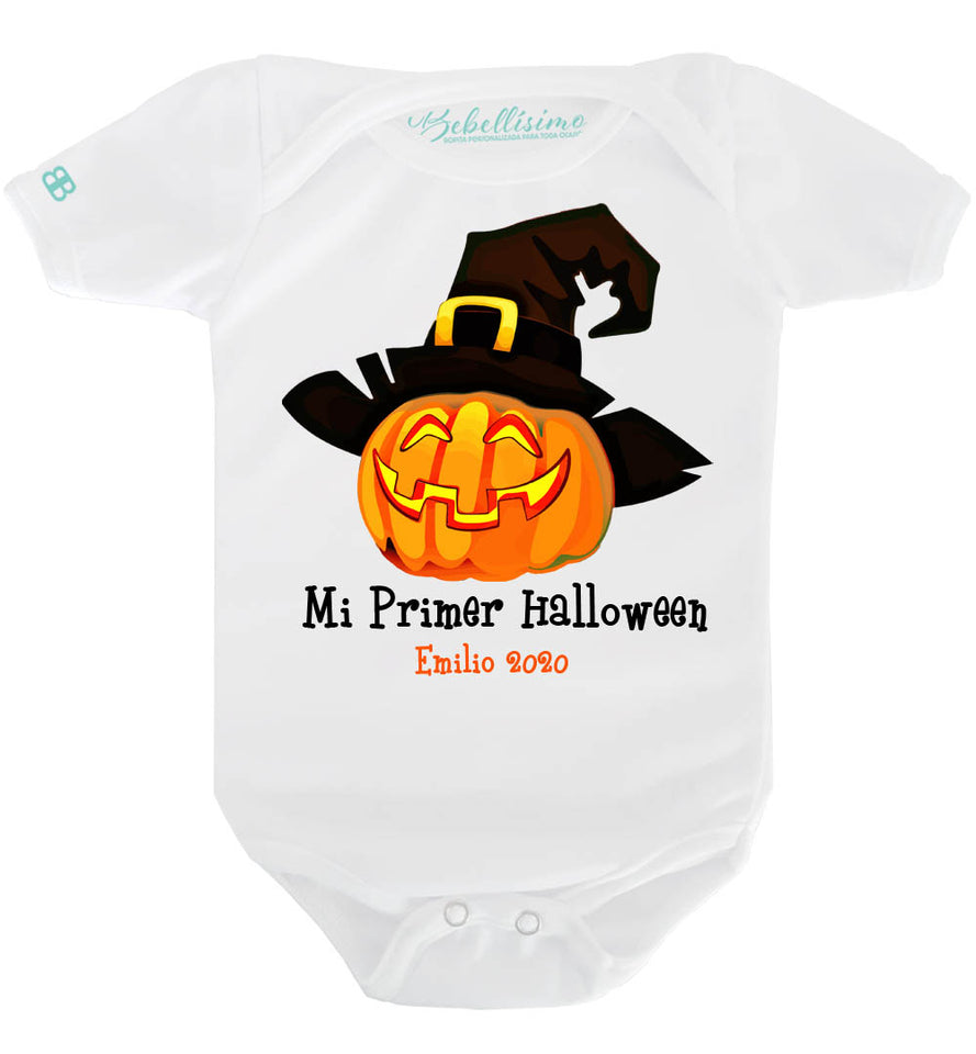 Pañalero Personalizado Halloween Modelo "Mi primer halloween"