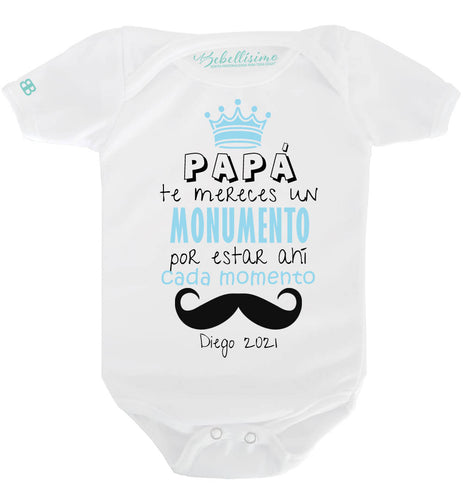 Pañalero Personalizado Día del Padre Modelo 