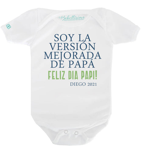 Pañalero Personalizado Día del Padre Modelo 